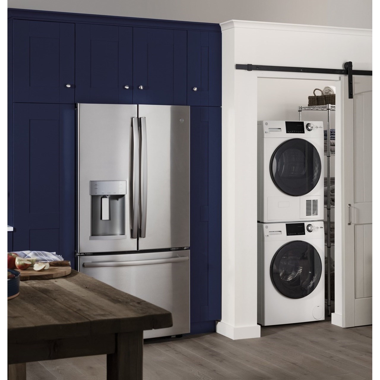Ge 24 cheap stackable washer dryer